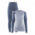 Dámský set Craft Core Warm Baselayer triko a spodky modrá